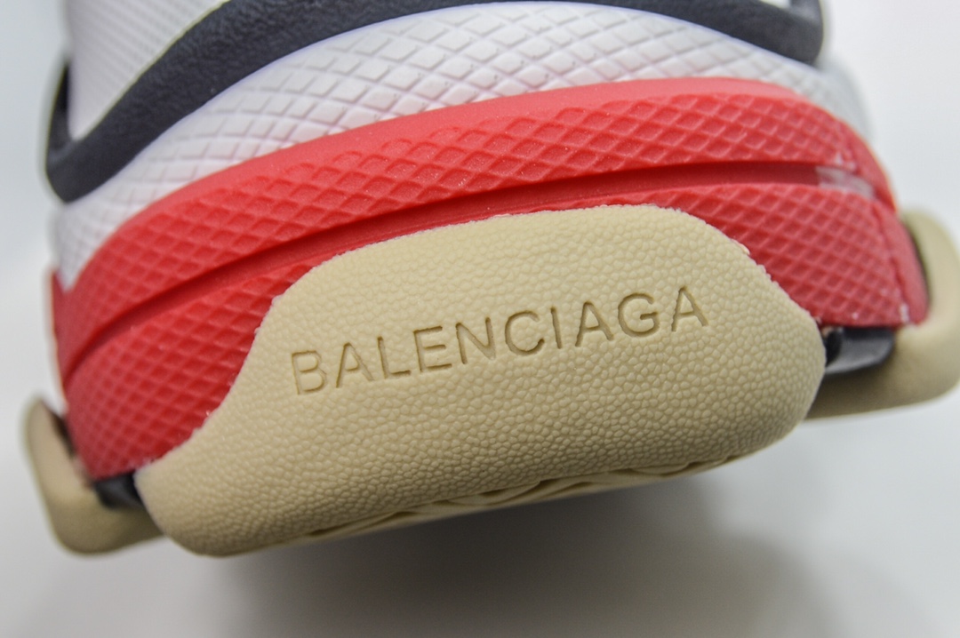 Balenciaga Triple S Sneaker x Gucci in Brown Red、mysite、Cacoeks