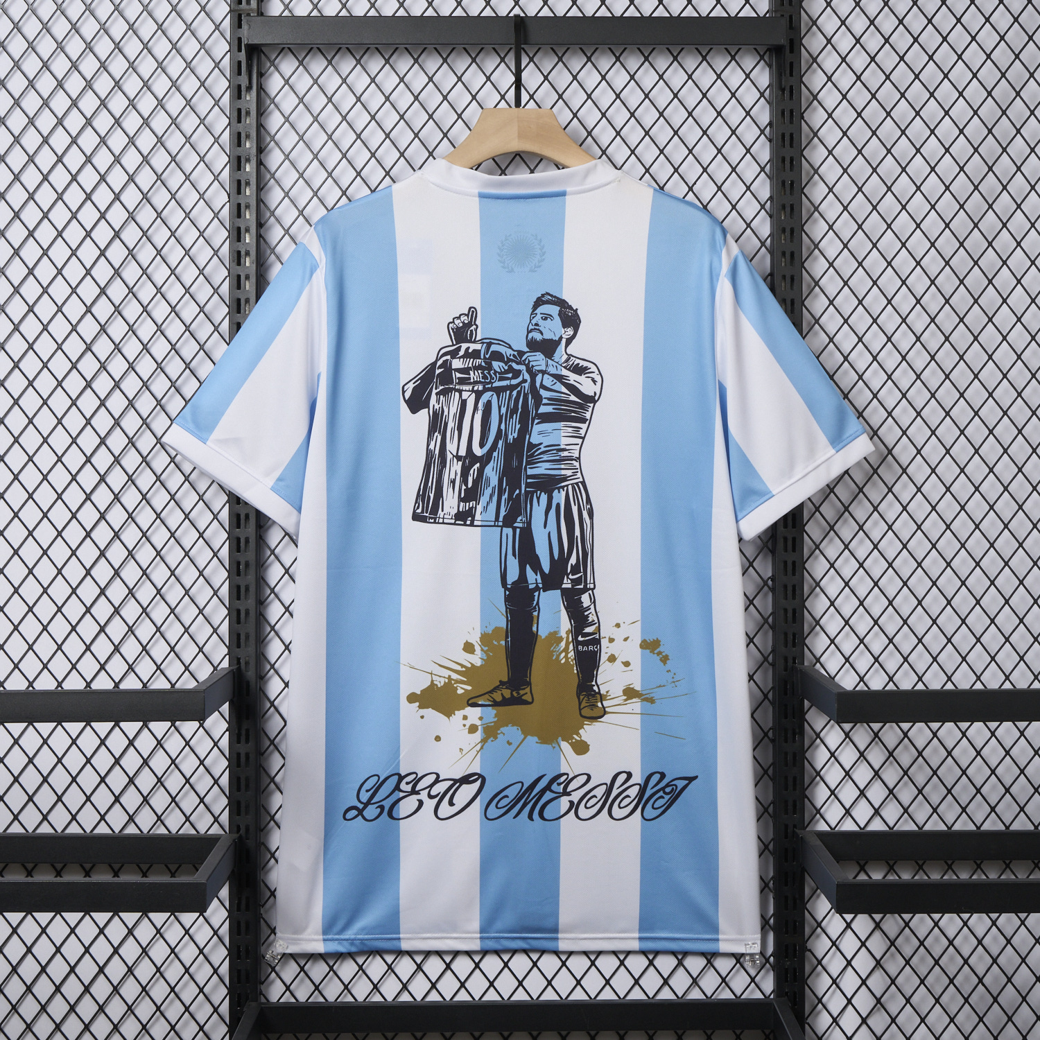 UltraTrikot-Argentina 25-26 50th Anniversary Messi Graffiti Special Jersey - Fans Version