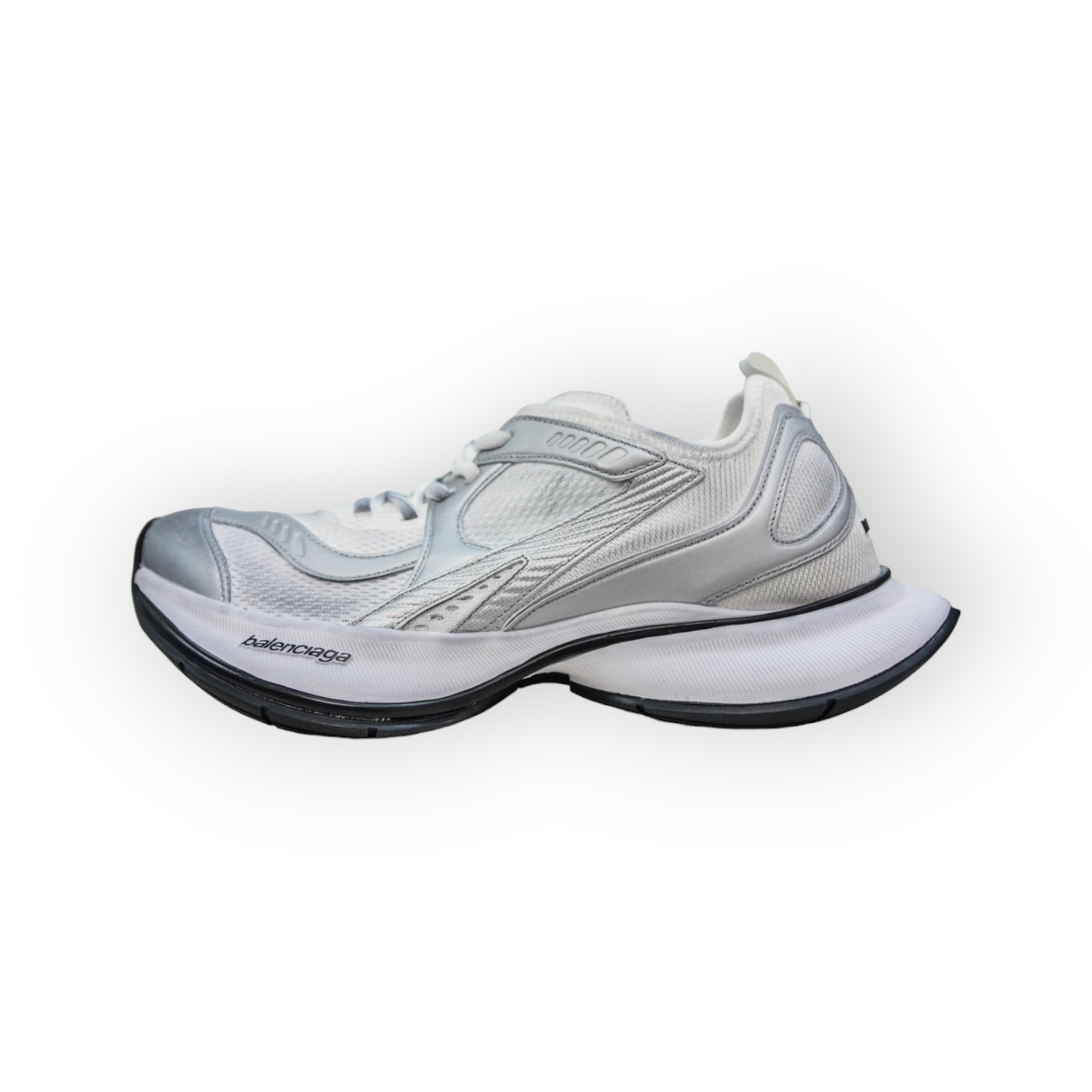 Balenciaga Circuit Sneaker in White Silver、mysite、Cacoeks