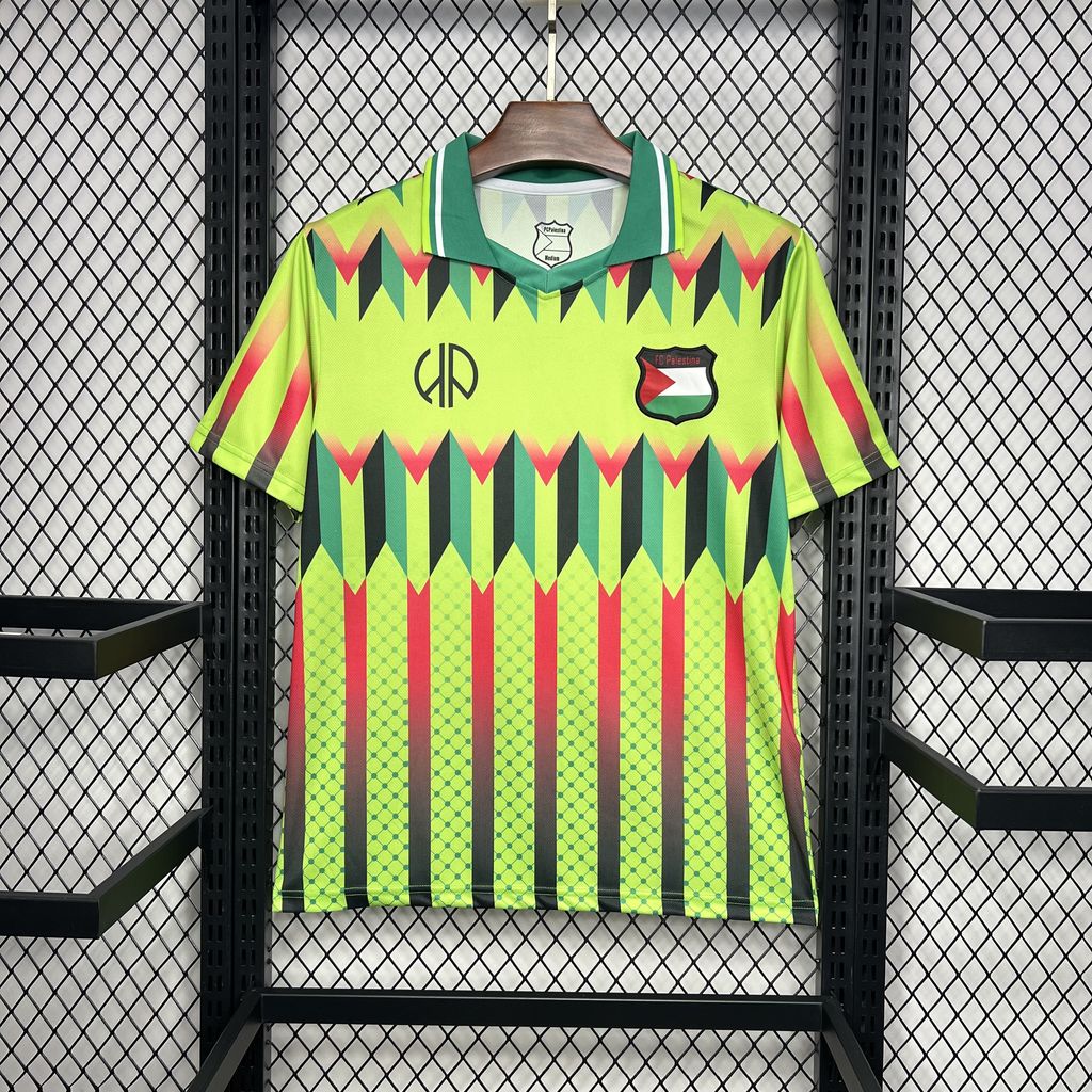 GlobeJersey-Retro Club Deportivo Palestino X Hypepeace Green Throwback Jersey