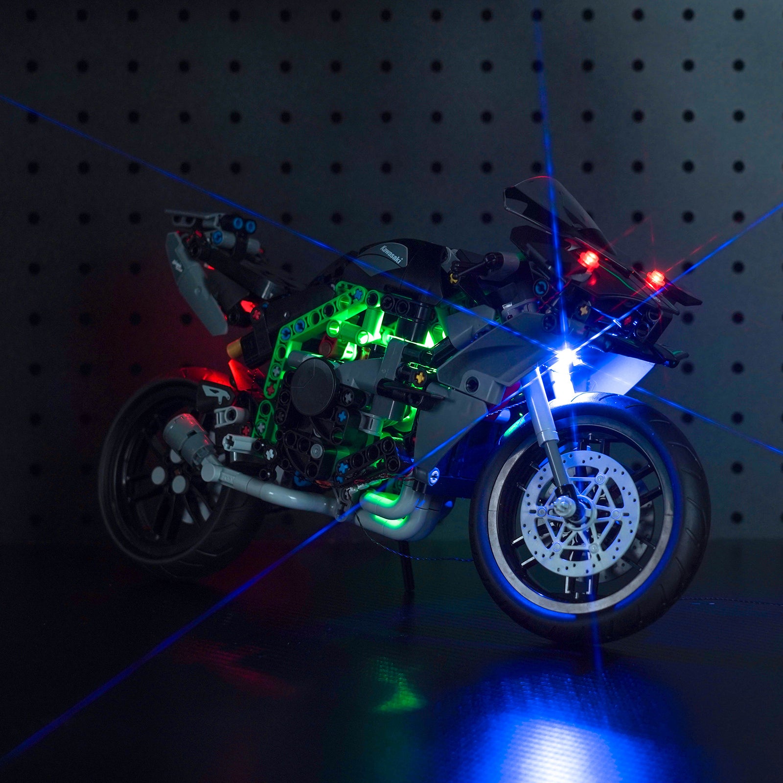 BrickBling Light Kit for LEGO Kawasaki Ninja H2R Motorcycle 42170