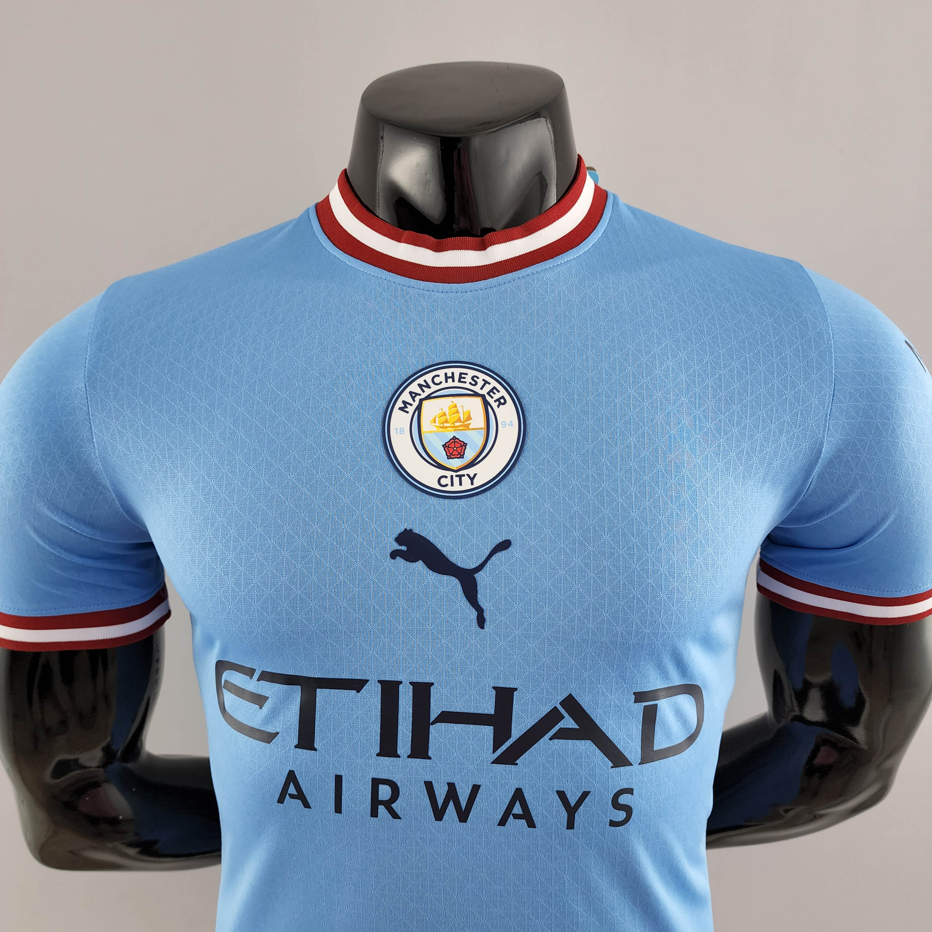 2022/2023 Player Version Manchester City Home Football Shirt 1:1 Thai Quality:football jersey mysite: unitedjerseyfootball 邓江浪:football