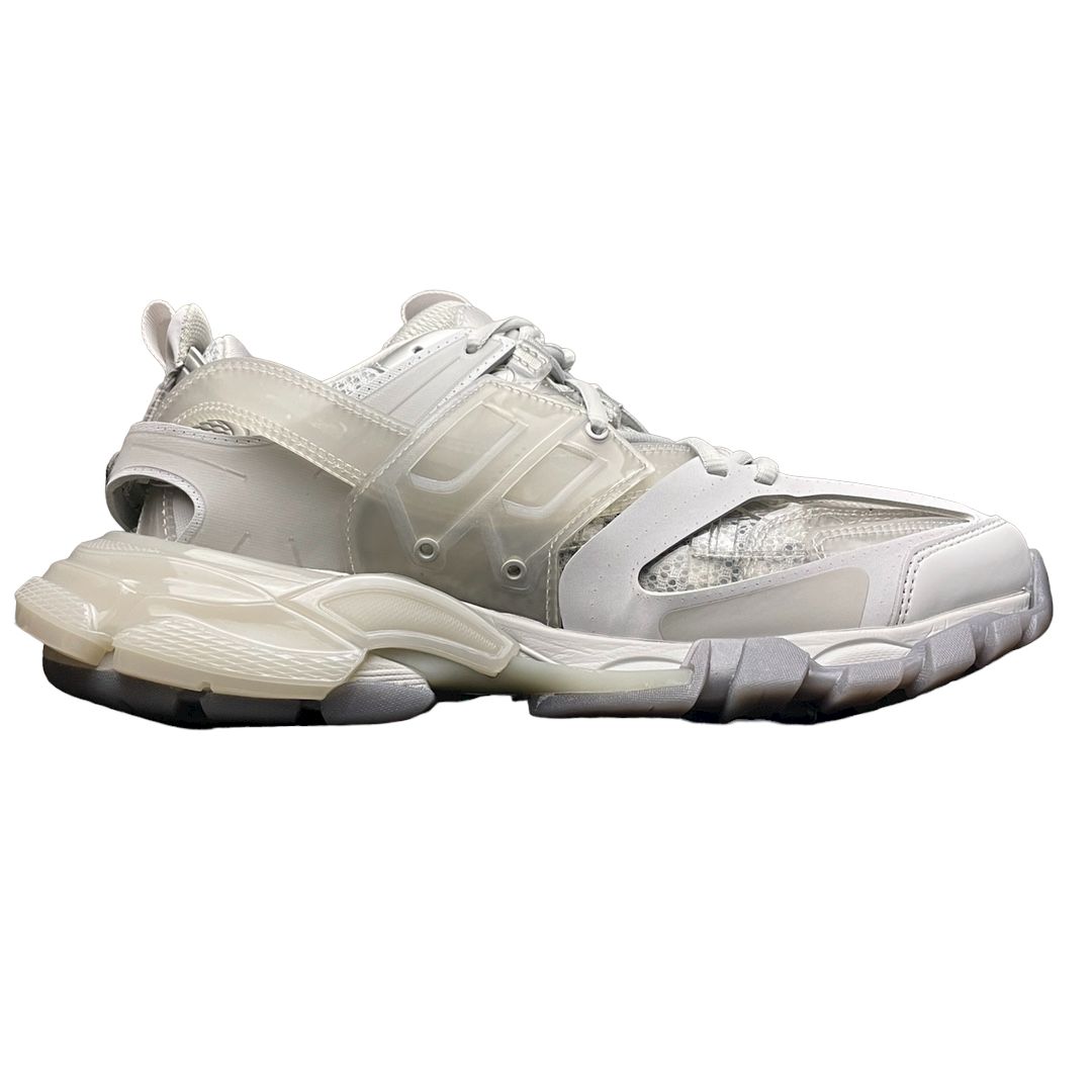 Balenciaga Track Clear Sole Sneaker In Gray、mysite、Cacoeks