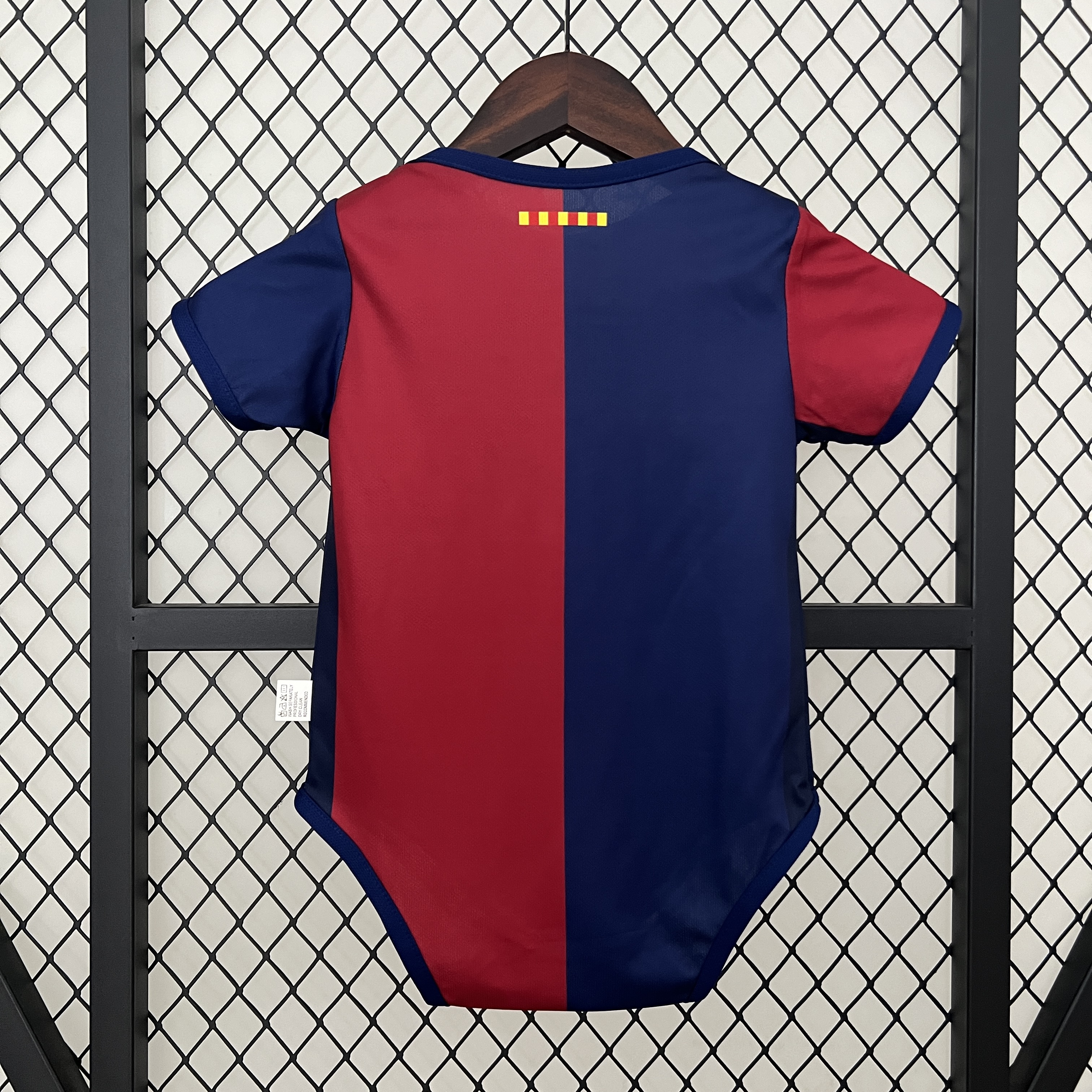 Higojerseys-Barcelona 24-25 Home Baby Crawling Suit