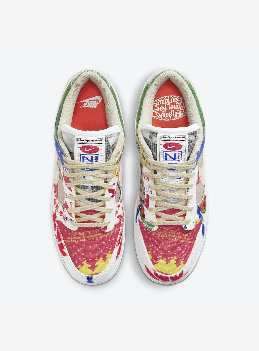 Nike Dunk Low SP City Market、NIKE、Cacoeks