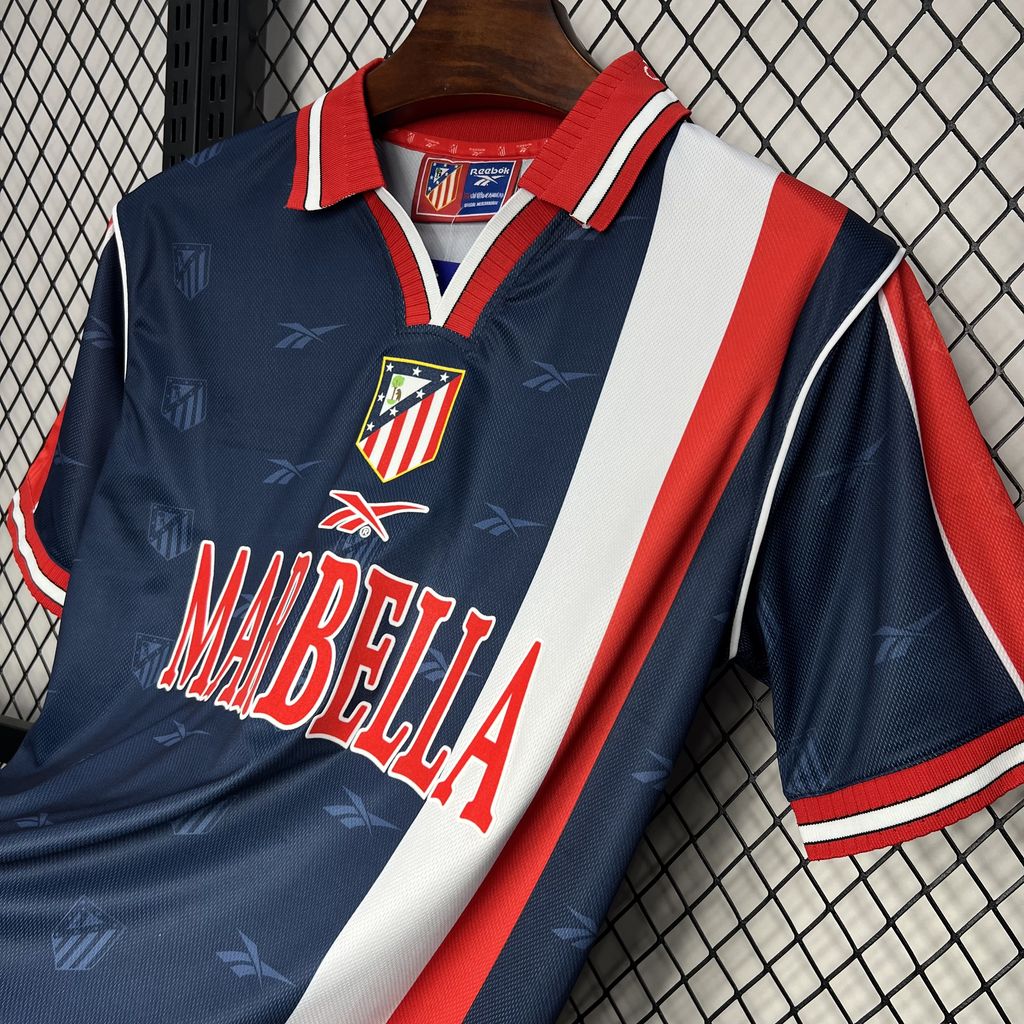 GlobeJersey-Retro Atletico Madrid 1998-99 Away Jersey
