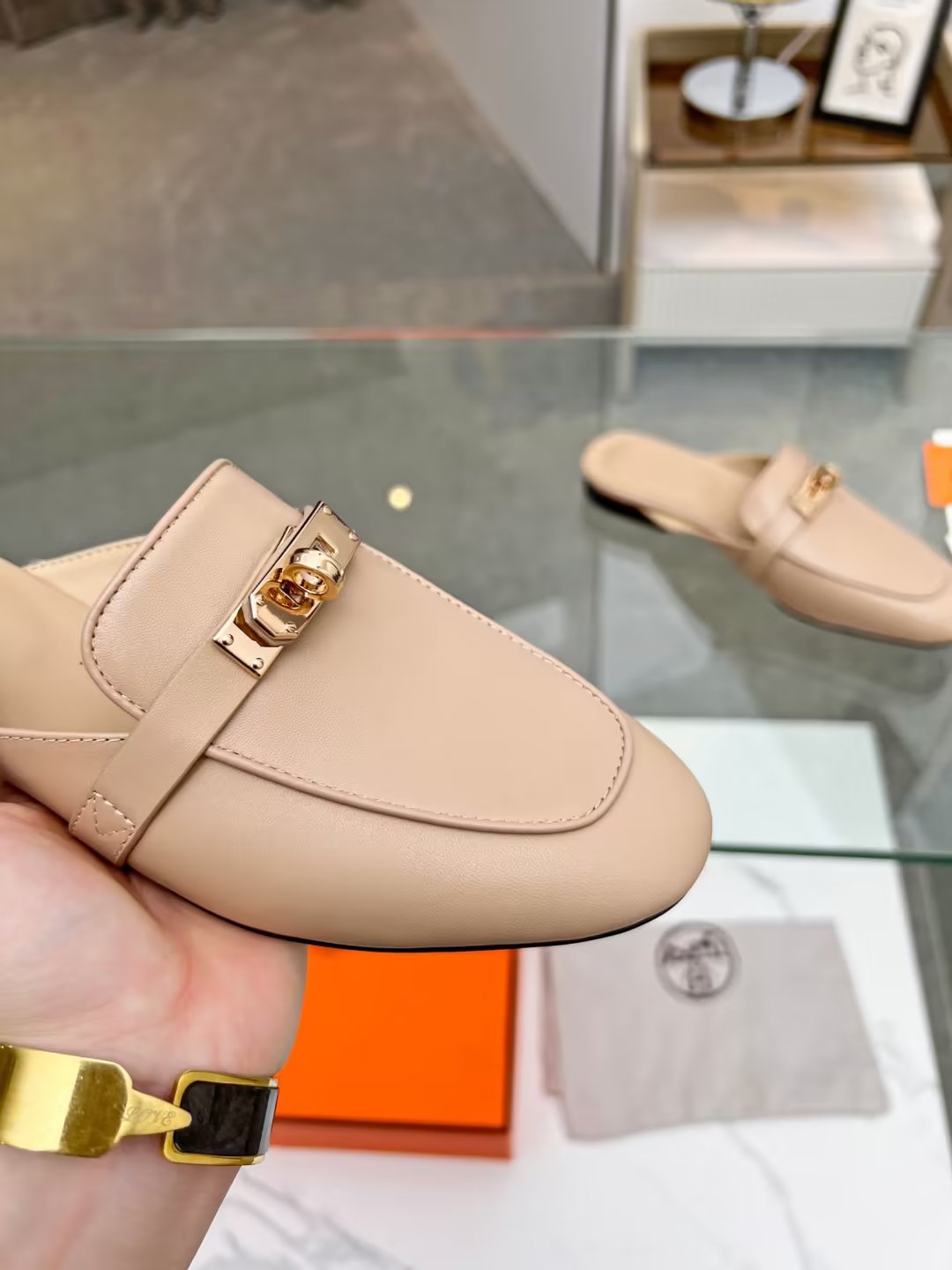 0Z MULE PASTEL PINK LAMBSKIN、mysite、Cacoeks