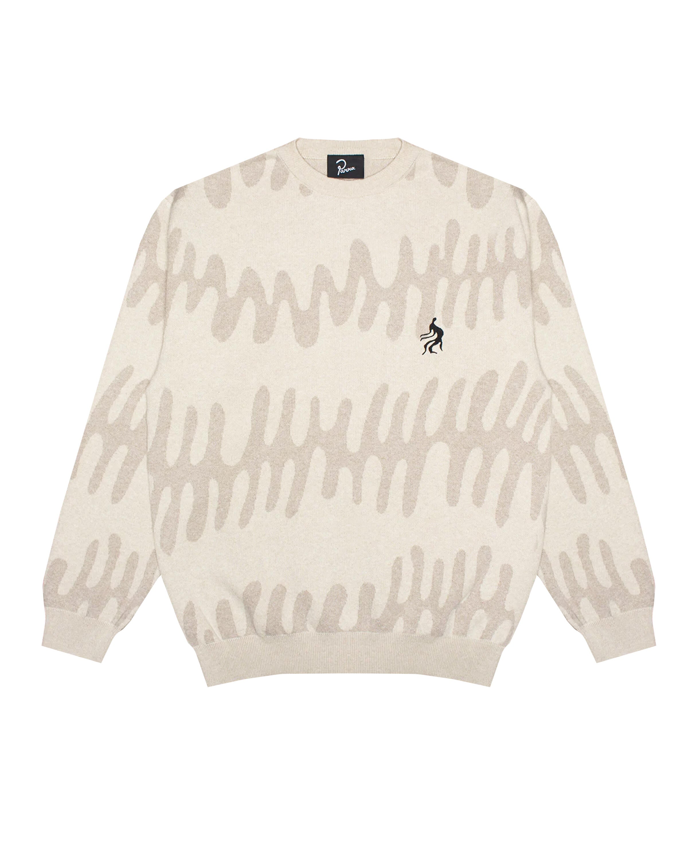 by Parra Static stalker knitted pullover