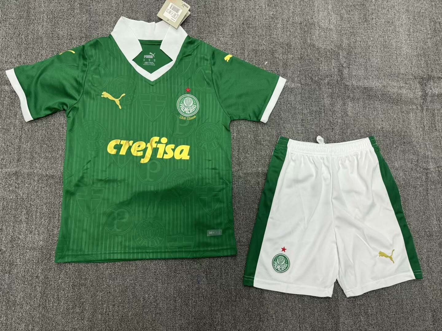 2024/2025 Palmeiras Home Jersey Kids Size Suit-mysite Custom Football Kit- Nextkits