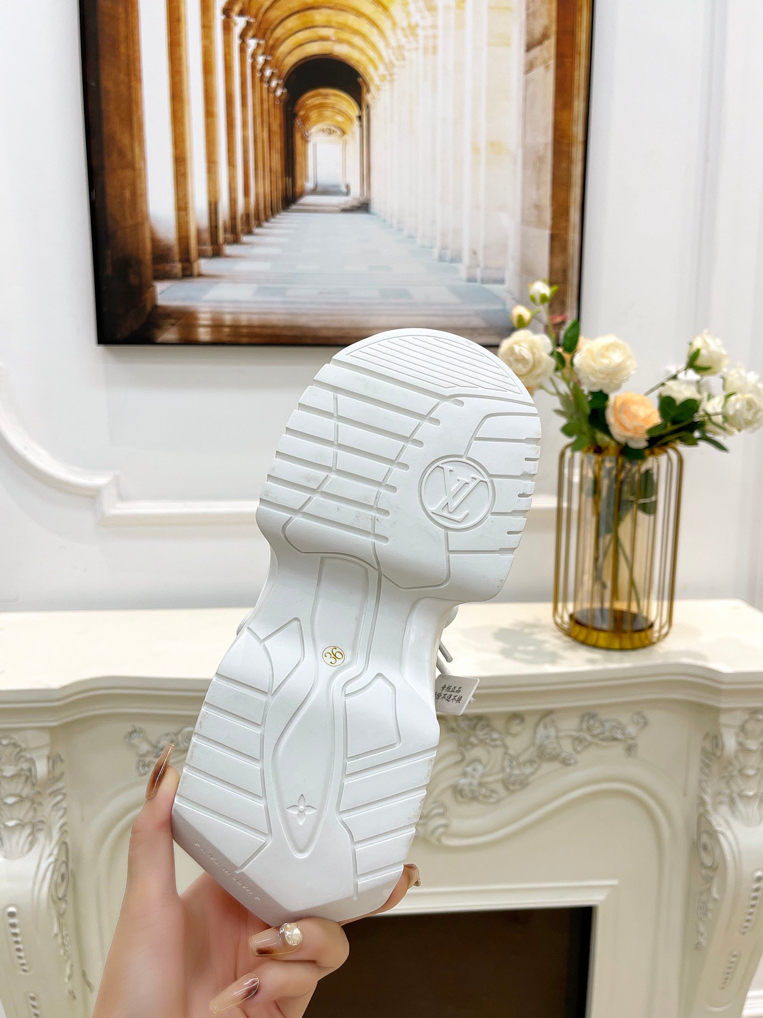 LV ARCHLIGHT 2.0 PLATFORM SNEAKER IN WHITE MIX BLACK MIX OF MATERIALS、mysite、Cacoeks