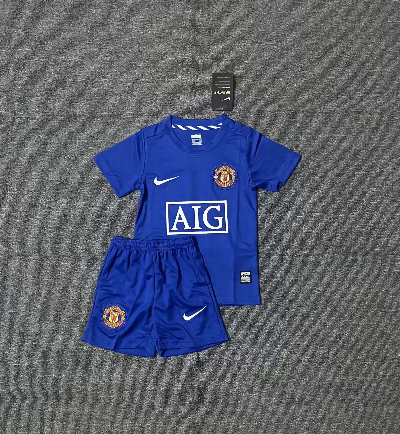 2007/2008 Retro Manchester United Away Football Shirt 1:1 Thai Quality Kids Size:football jersey mysite: unitedjerseyfootball 邓江浪:football