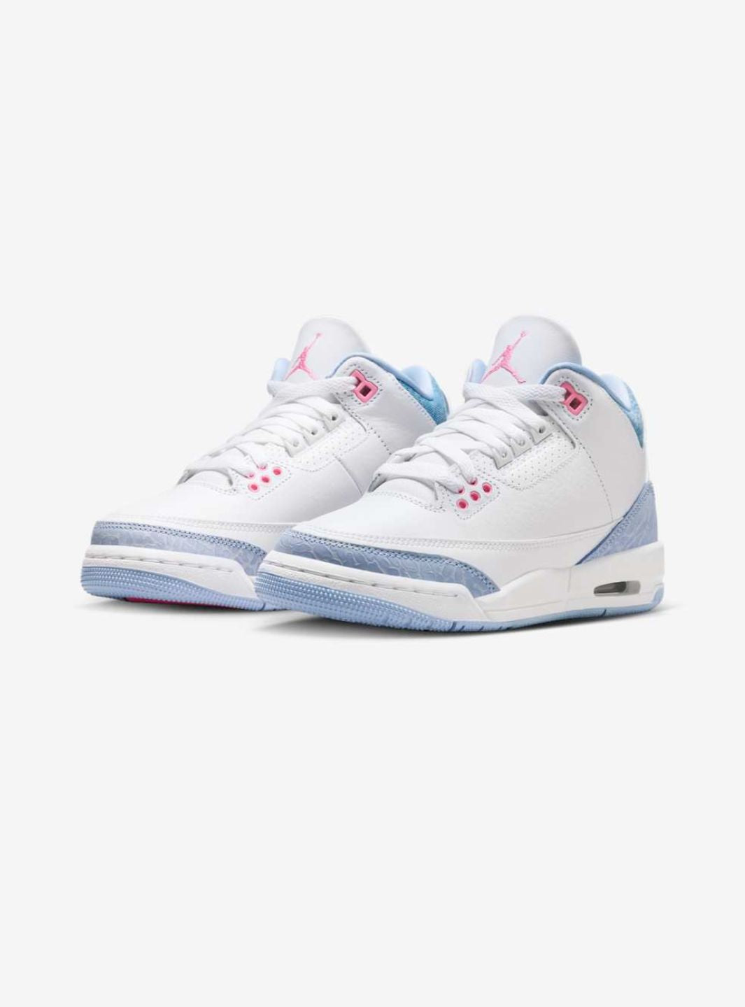 Air Jordan 3 Retro White Cobalt Bliss、JORDAN、Cacoeks