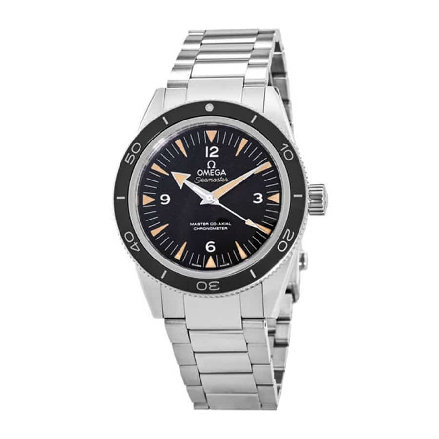 omega seamaster 300 m omega co axial 233 30 41 21 01 001 black dial