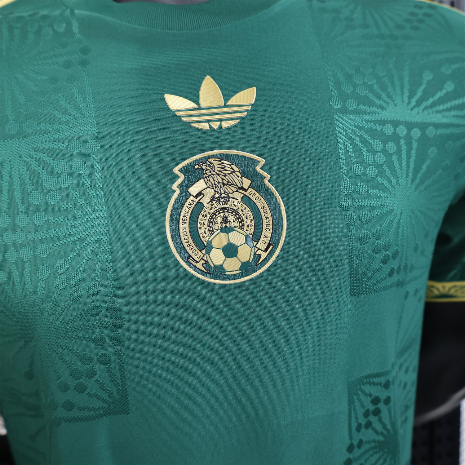 foot-Mexico 2025 Gold Cup Special Edition Green Jersey - Player Version