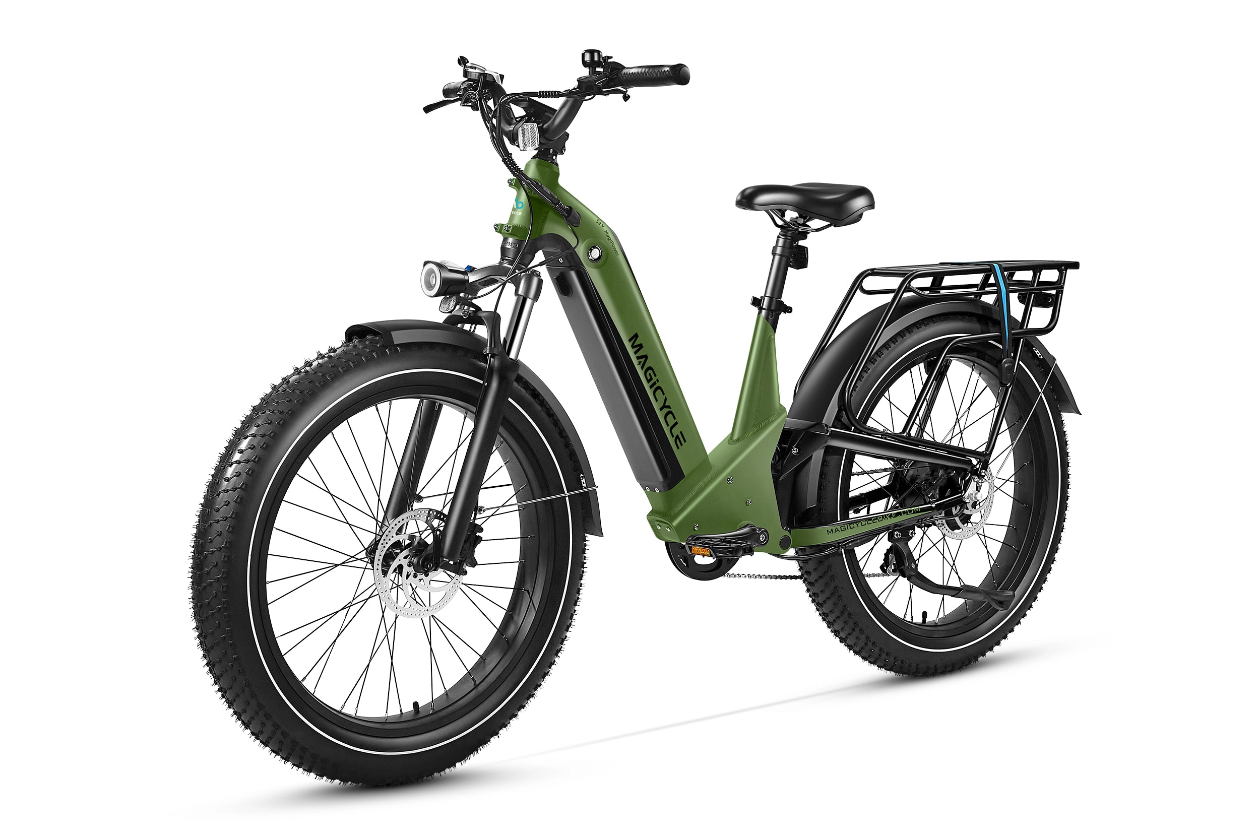 Magicycle Deer Step-Thru Full Suspension Ebike SUV、mySite、bearsvspackers