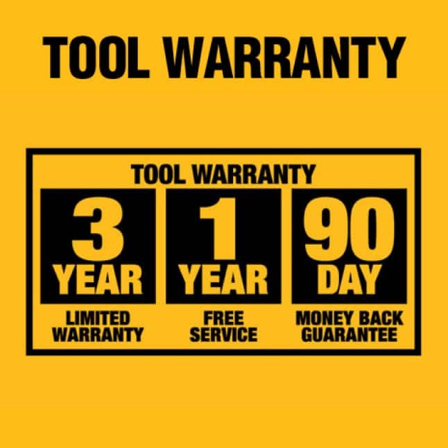 3-Year Limited Warranty, 1-Year Free Service and 90-Day Money Back Guarantee 3-Year Limited Warranty, 1-Year Free Service and 90-Day Money Back Guarantee