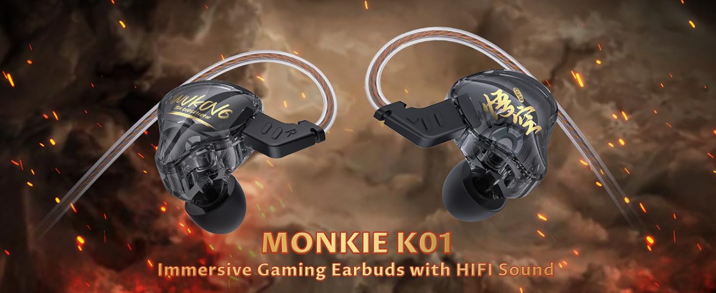kbear k01 wired earbuds