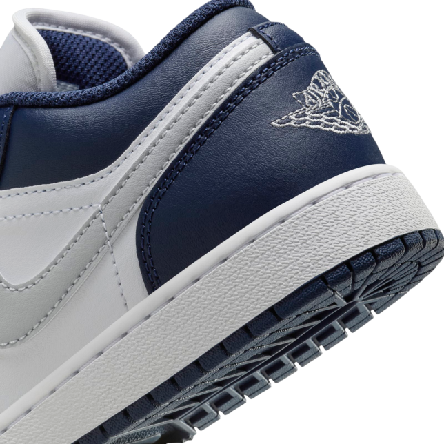 Air Jordan 1 Low GS White / Midnight Navy