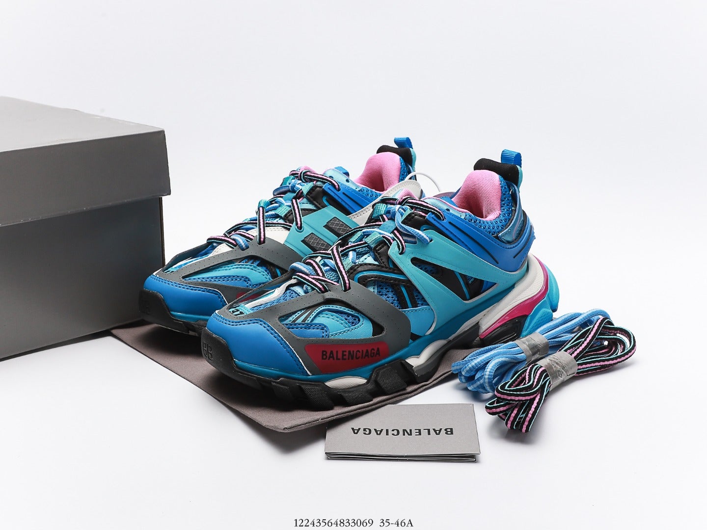 Balenciaga Track Trainer Blue (Women’s)、mysite、Cacoeks