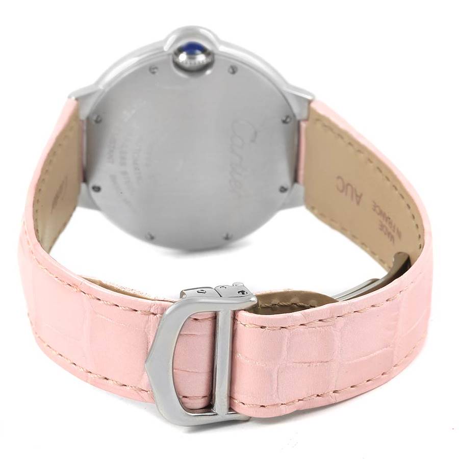 Super Clone 1:1 CARTIER Ballon Bleu Bleu Pink Dial 36mm WSBB0007 Replica-fasswatch