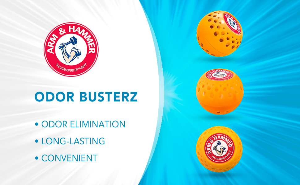 Arm & Hammer Odor Busterz  odor balls, shoe deodorizer, closet deodorizer, odor eliminator