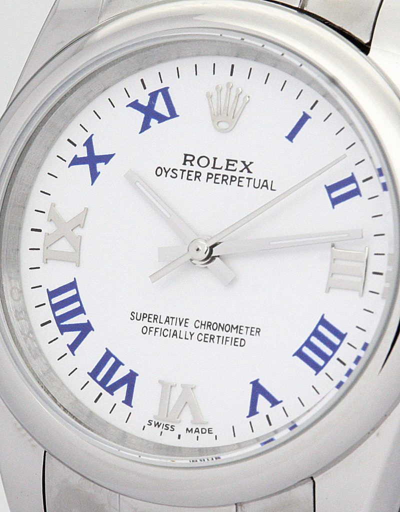 Replica Rolex Oyster Perpetual Lady 31mm White Dial 177200-fasswatch