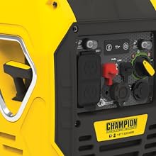 generator inverter gas powered ulralight champion 2000 watts backup outage quiet portable rv storm