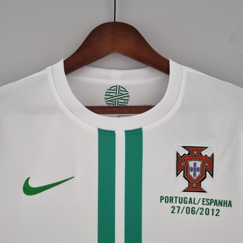 ManixJersey.com | Retro Portugal 2012 Away Long Sleeve Jersey -Customize Name, Number and Patch | Worldwide Shipping