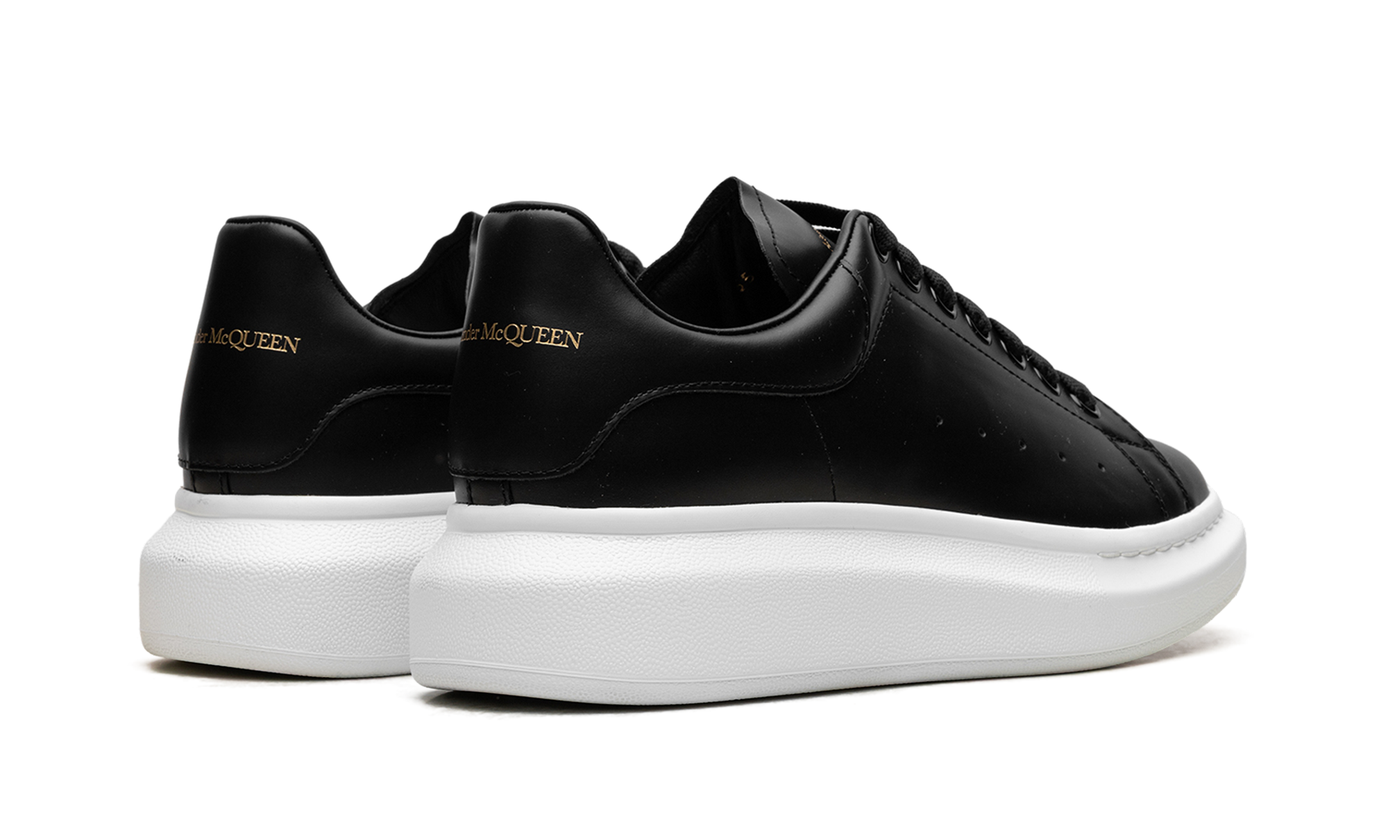 Alexander Mcqueen Oversized Lace-up Sneakers "Black/Pop-Black"、mysite、Cacoeks