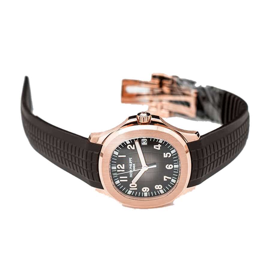 Patek Philippe Aquanaut Gold Brown Strap Replica-fasswatch