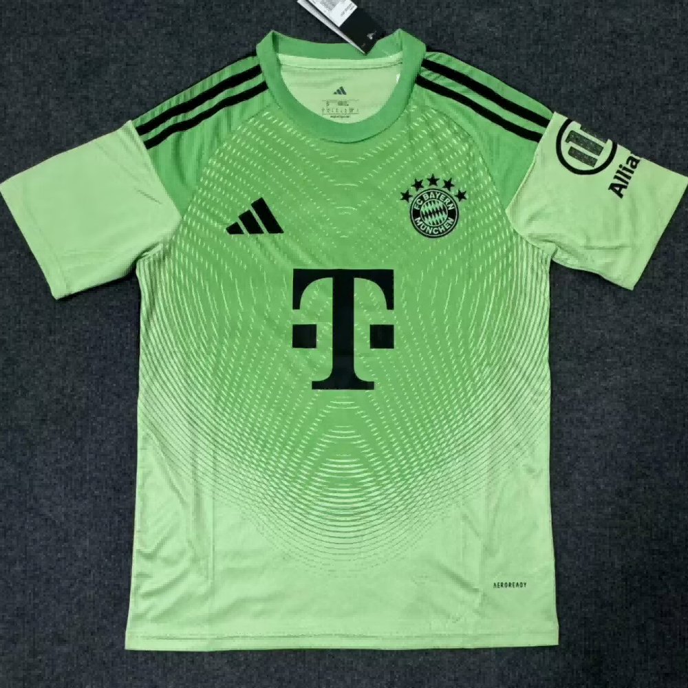 25/26 Bayern Munich Goalkeeper Football Shirt-mysite Custom Football Kit- Nextkits