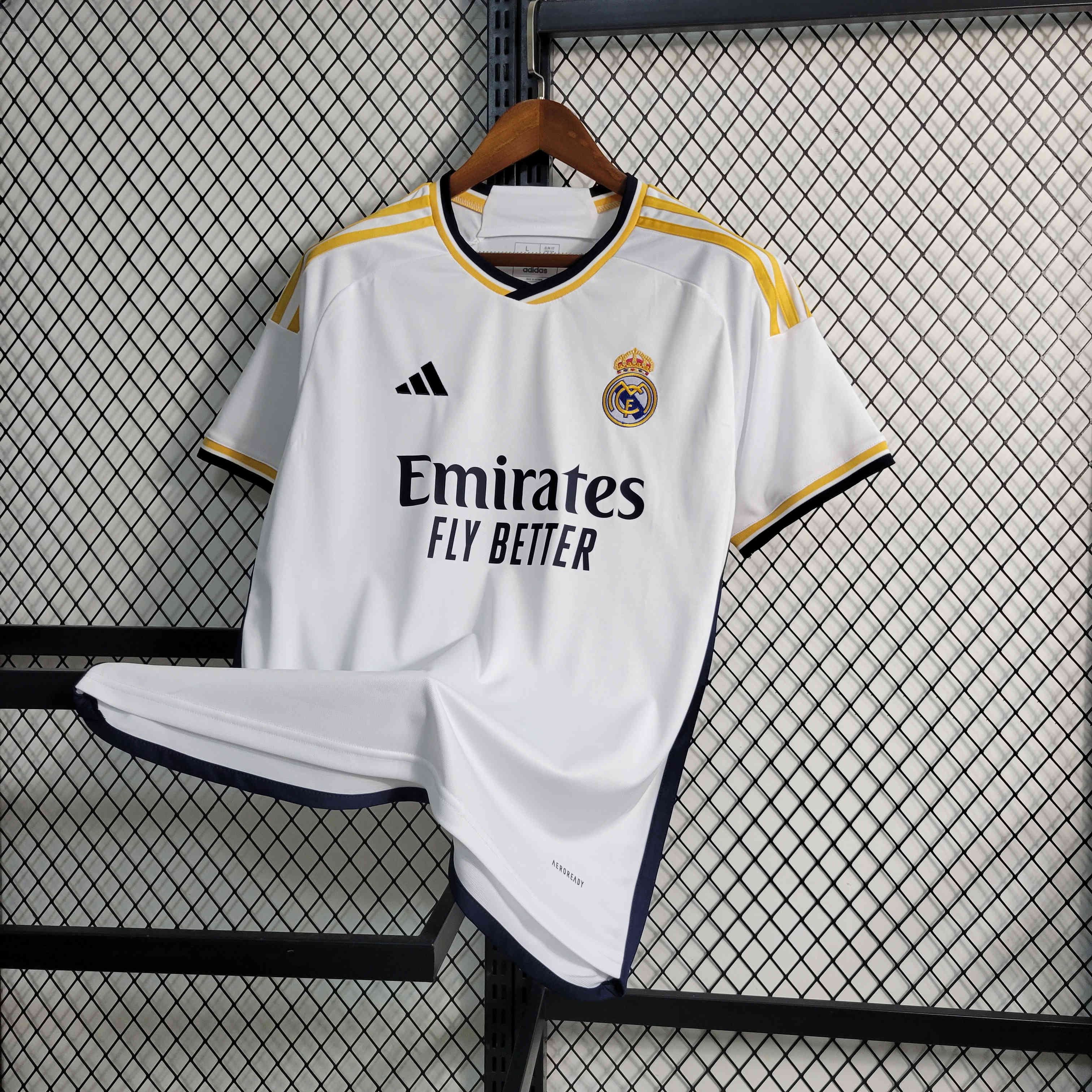 JerseysGala.com | Real Madrid 23-24 Home Stadium Jersey - Fans Version -Customize Name, Number and Patch | Worldwide Shipping
