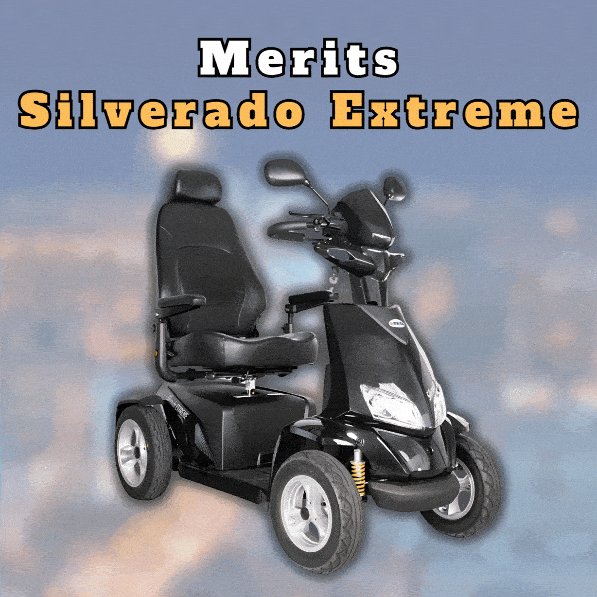 Merits Silverado Extreme Mobility Scooter GIF Banner