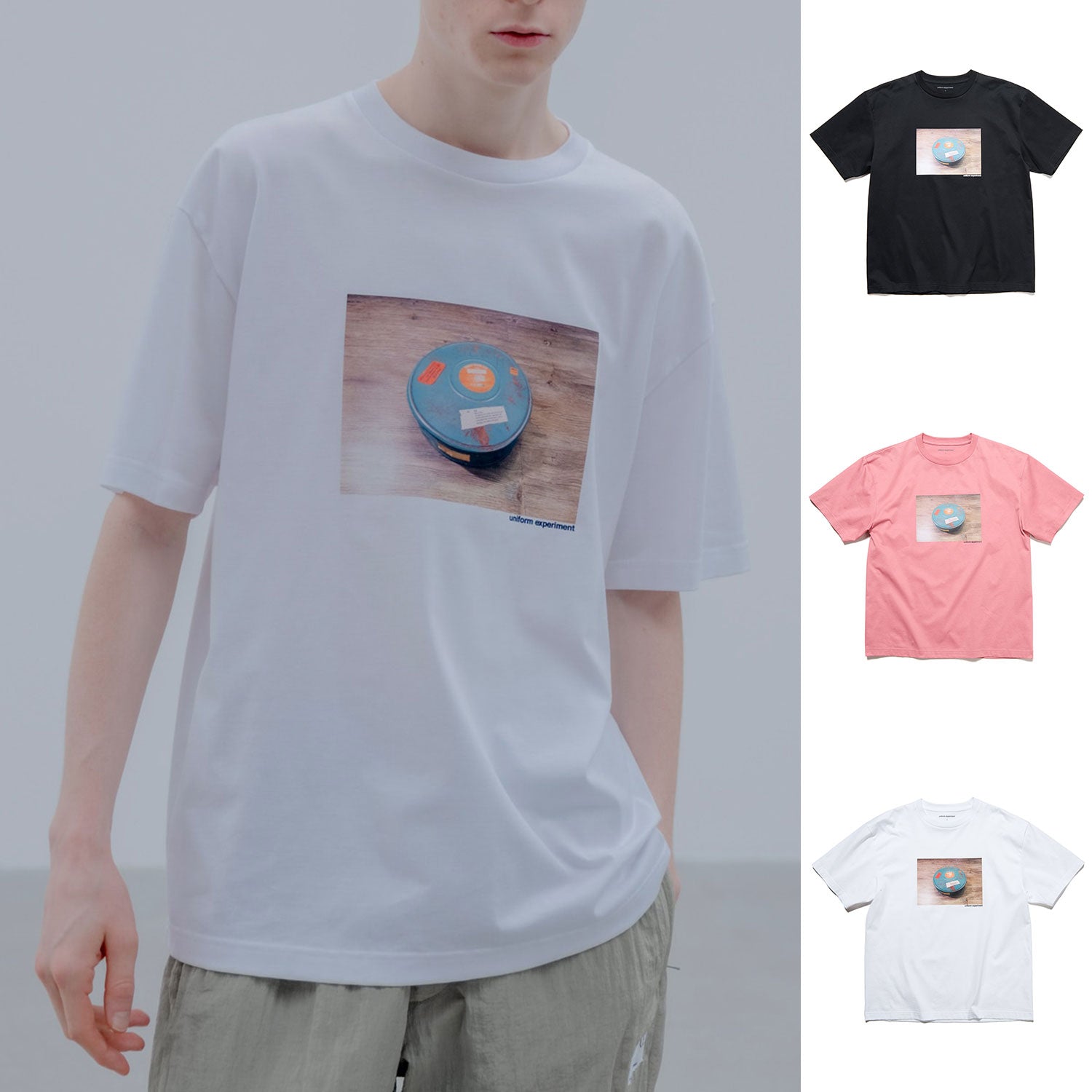 uniform experiment 25S/S FILM CAN PHOTO TEE  UE-250041 