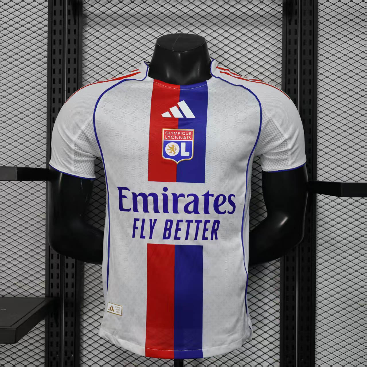 2025/2026 Player Version Lyonnais Home Football Shirt 1:1 Thai Quality:football jersey mysite: unitedjerseyfootball 邓江浪:football