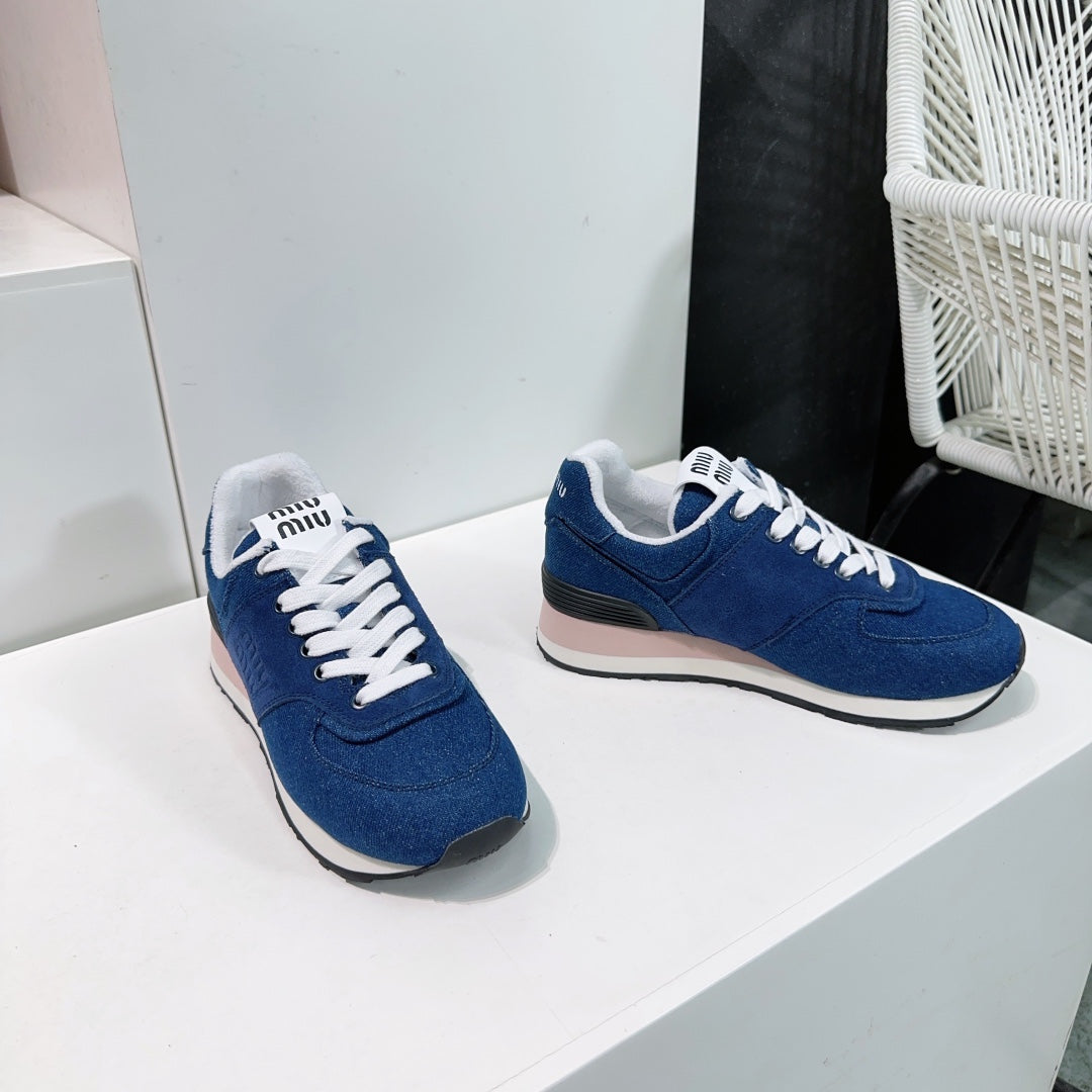 Azure Color Sneakers Canvas、mysite、Cacoeks