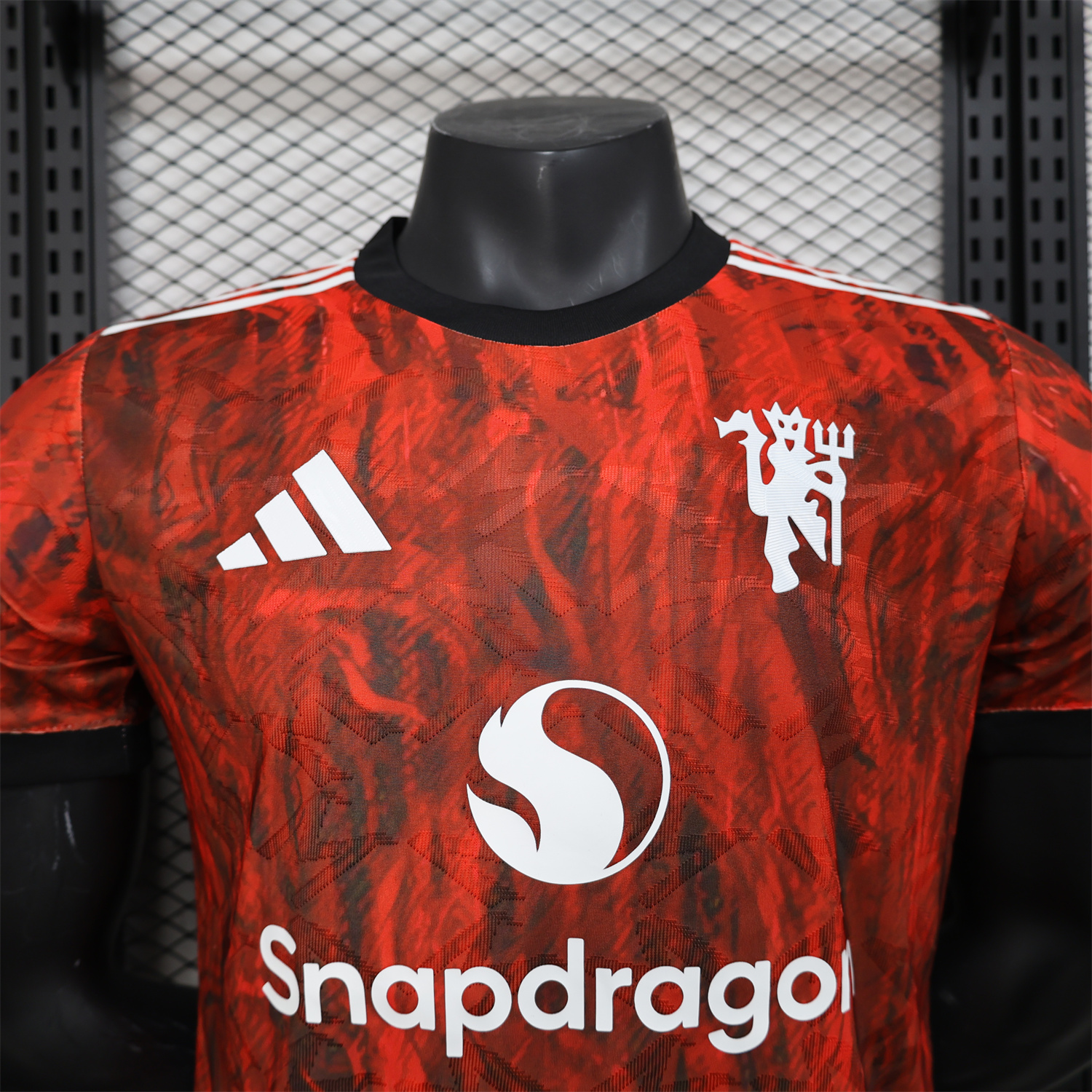 JerseysGala.com | Manchester United 24-25 Red Fire Special Edition Jersey - Player Version -Customize Name, Number and Patch | Worldwide Shipping