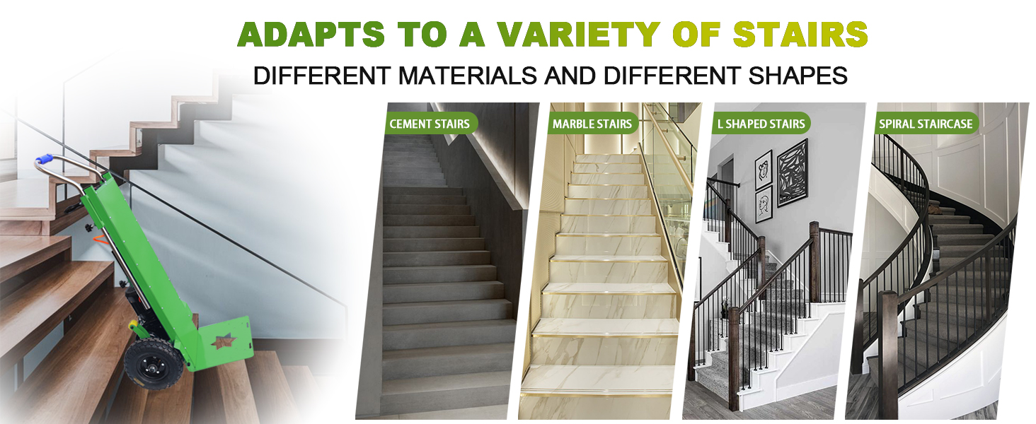 Adapts to different stairs