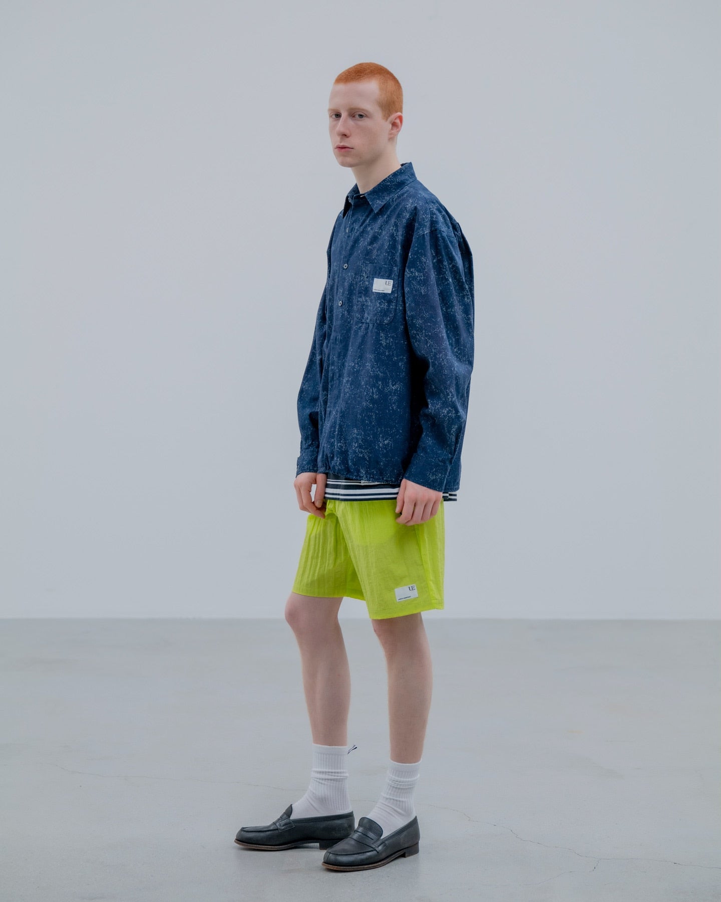 uniform experiment 25S/S CRYSTAL NYLON EASY SHORTS  UE-250023 