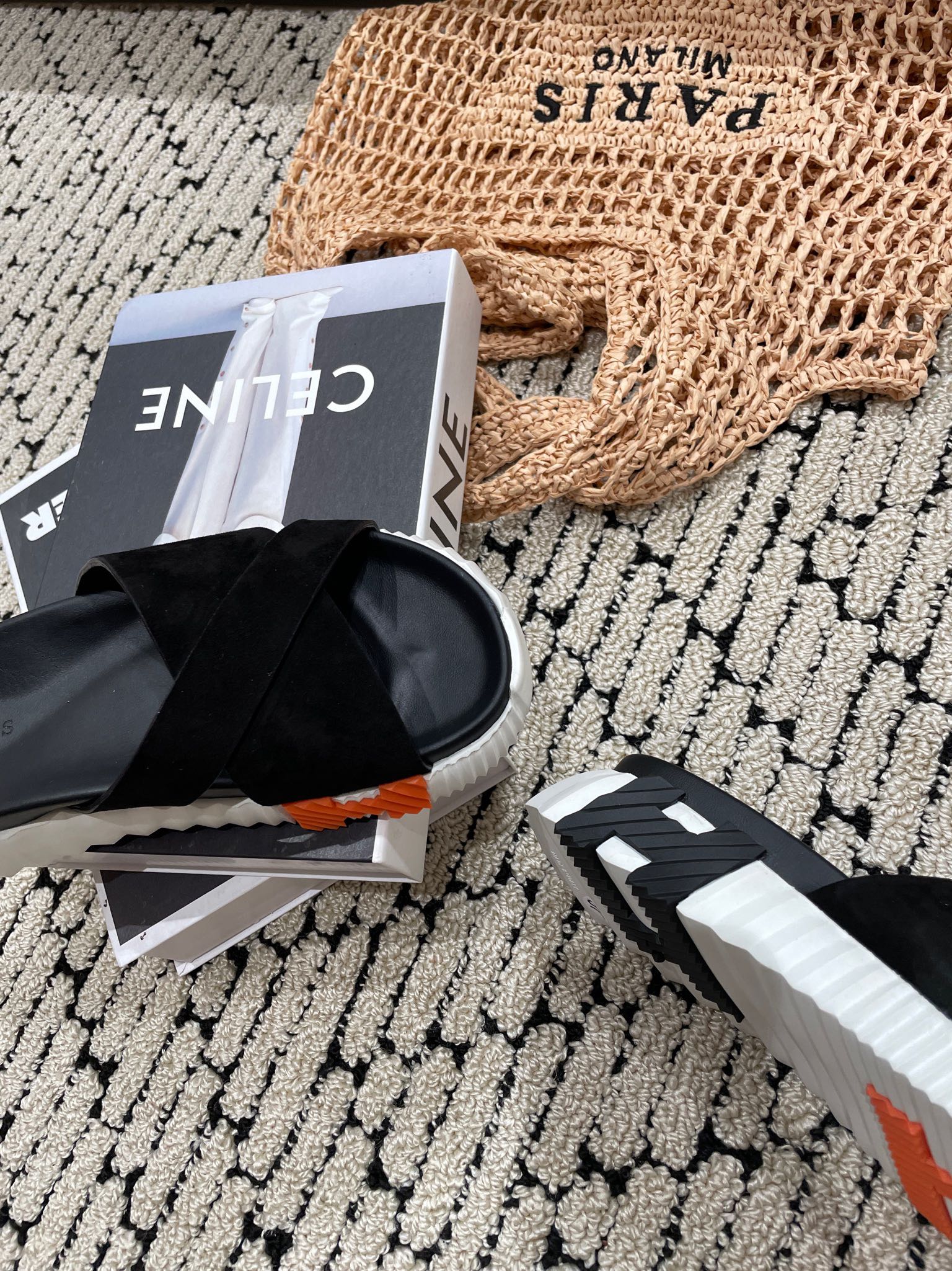 INFRA SANDAL BLACK SUEDE、mysite、Cacoeks