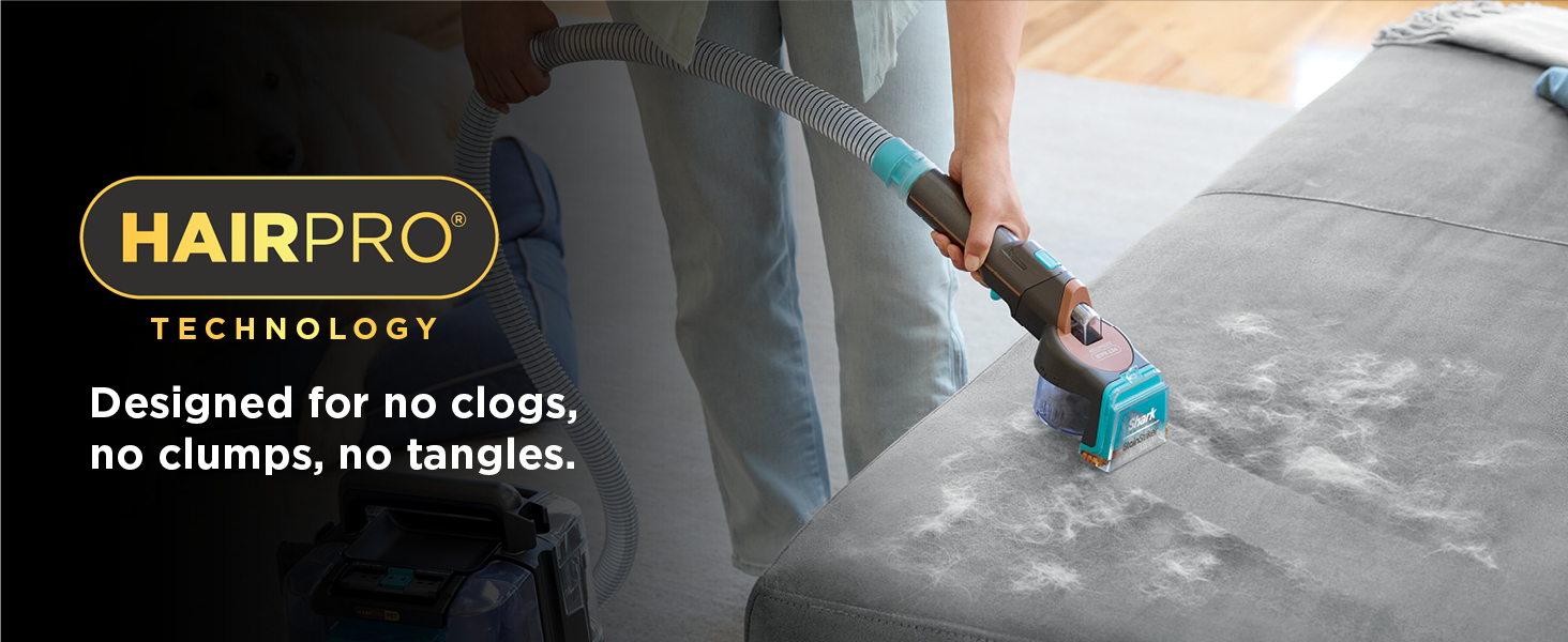 Designed for no clogs,  no clumps, no tangles.