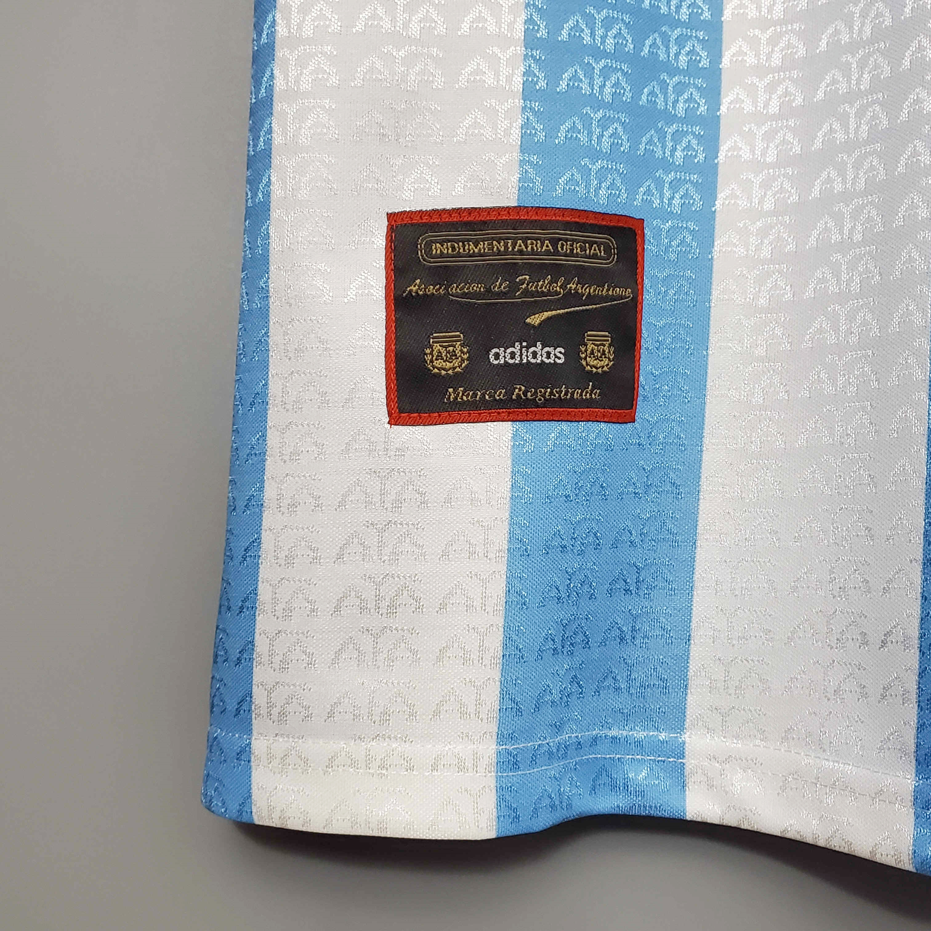 Higojerseys-Retro Argentina 1997 Home Stadium Jersey