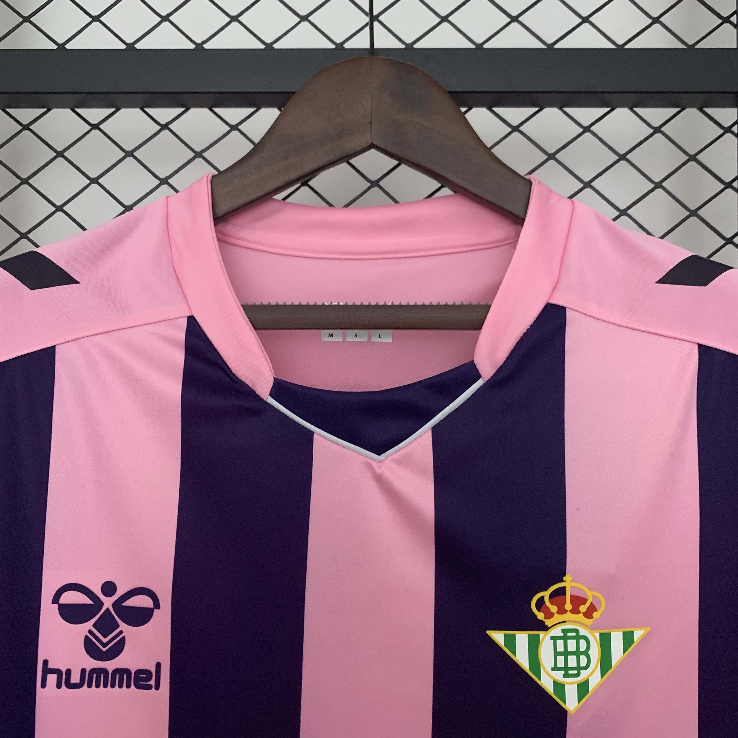 2025/2026 Real Betis Commemorative Edition Pink Football Shirt 1:1 Thai Quality:football jersey mysite: unitedjerseyfootball 邓江浪:football