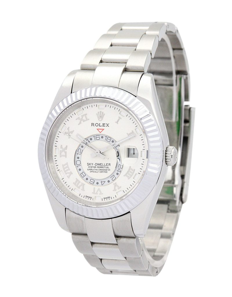 Replica Rolex Sky-Dweller 42mm White Dial 326938-fasswatch