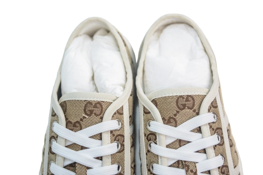 Gucci GG Sneaker Beige Ebony、mysite、Cacoeks