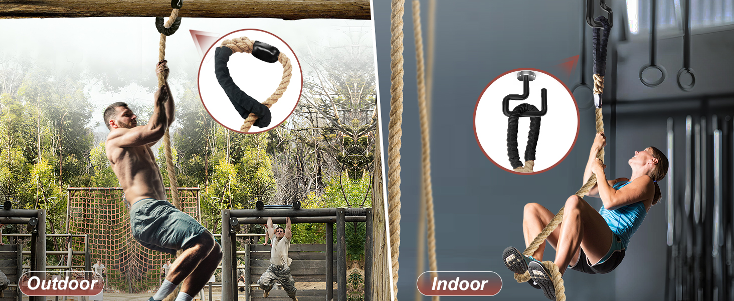 climbing rope gym