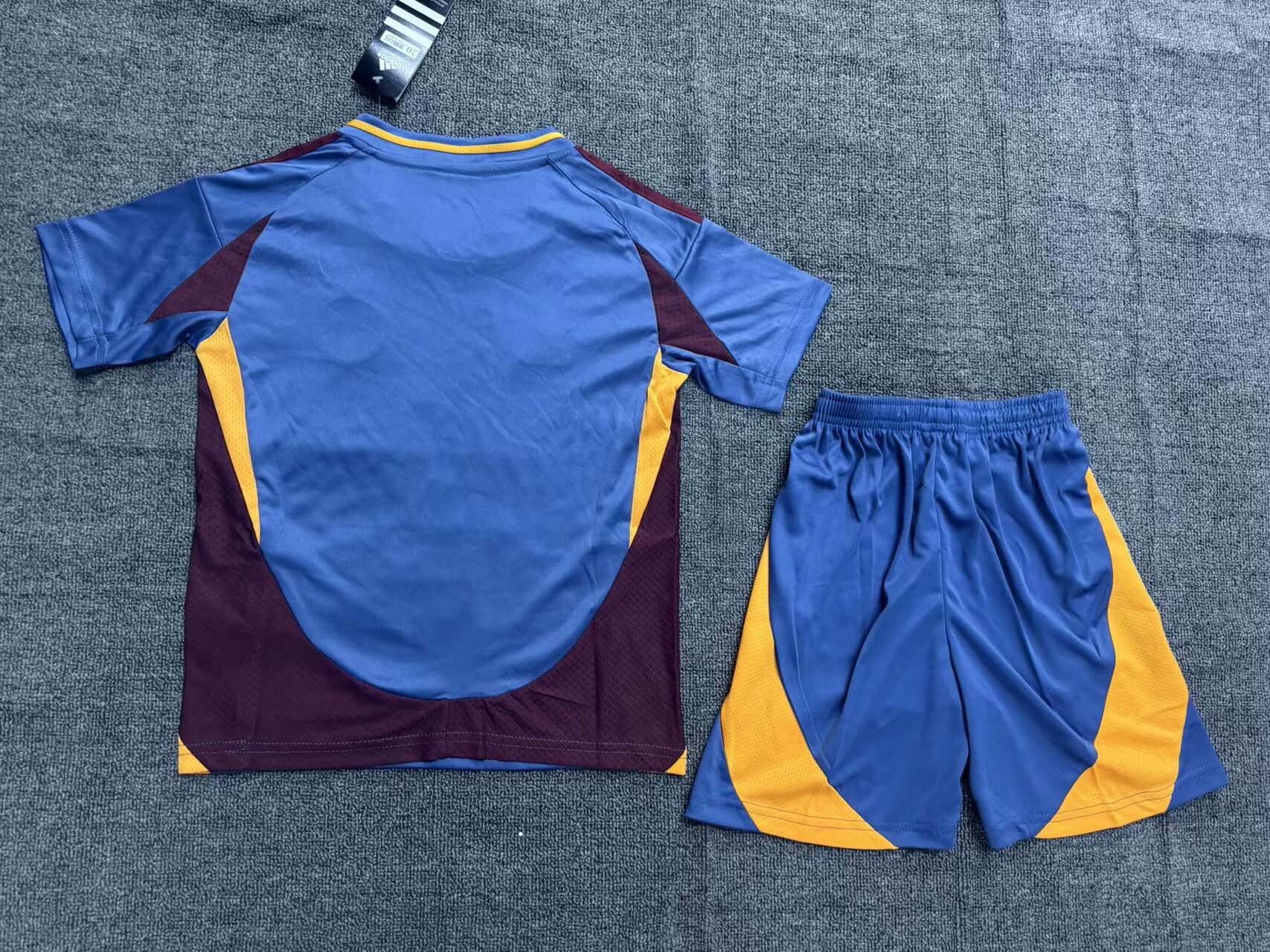 2024/2025 Roma Third Away Soccer Jersey 1:1 Thai Quality Kids Size:football jersey mysite: unitedjerseyfootball 邓江浪:football
