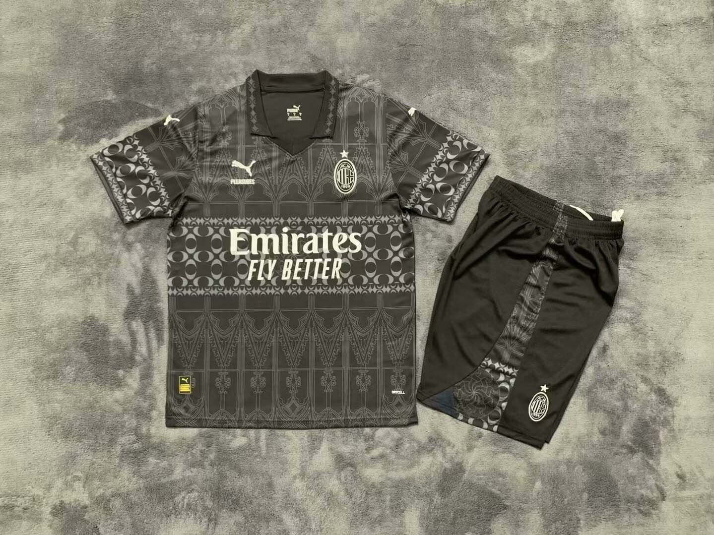 2023/2024 AC Milan Fourth Away Soccer Jersey 1:1 Thai Quality Kids Size:football jersey mysite: unitedjerseyfootball 邓江浪:football