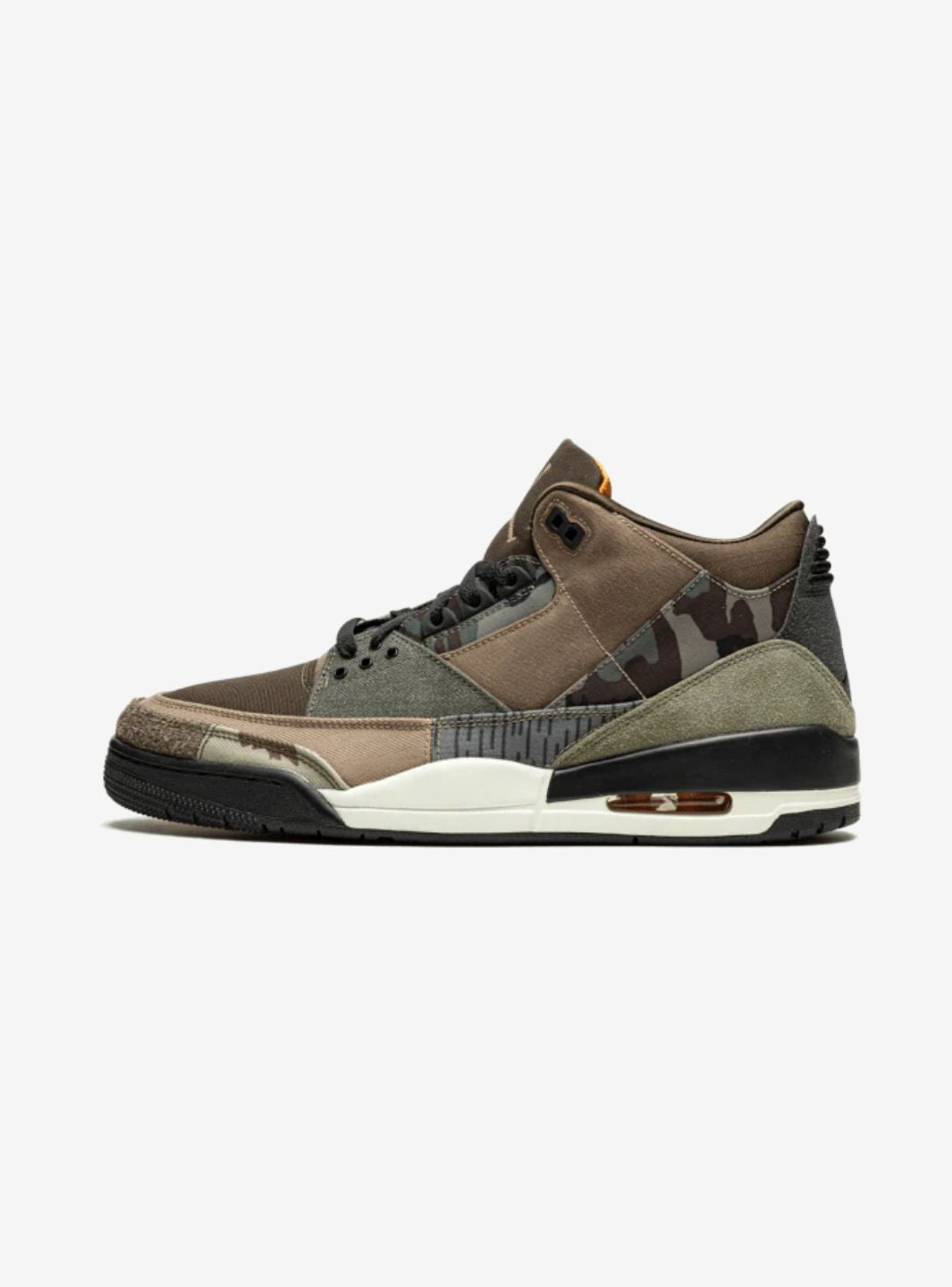 Air Jordan 3 Retro Patchwork Camouflage、JORDAN、Cacoeks