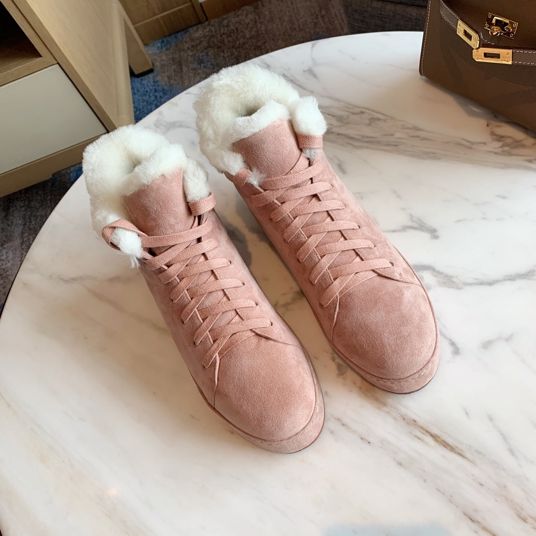 LP WINTER NUAGES HIGH SNEAKERS LIGHT PINK LAMBSKIN、mysite、Cacoeks
